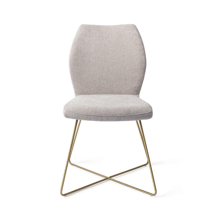Ikata eetkamerstoel - Pretty Plaster, Cross Gold - {{ product.type }} - Kas20