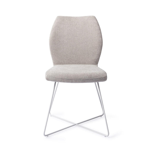 Ikata eetkamerstoel - Pretty Plaster, Cross White - {{ product.type }} - Kas20
