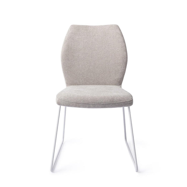 Ikata eetkamerstoel - Pretty Plaster, Slide White - {{ product.type }} - Kas20