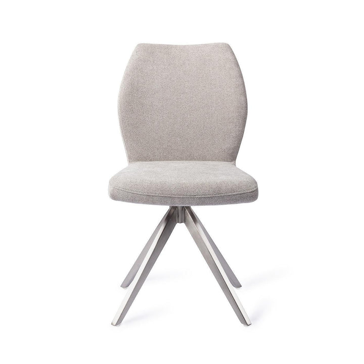 Ikata eetkamerstoel - Pretty Plaster, Turn Steel - {{ product.type }} - Kas20