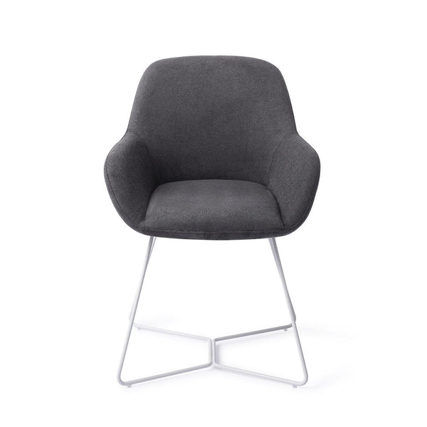 Kushi Eetkamerstoel - Black-Out, Beehive White - {{ product.type }} - Kas20