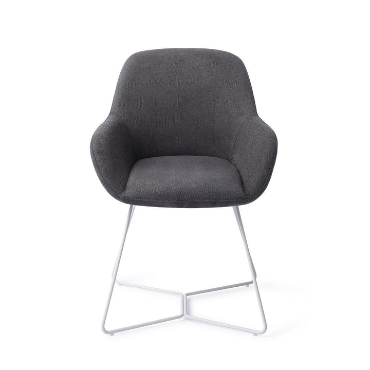 Kushi Eetkamerstoel - Black-Out, Beehive White - {{ product.type }} - Kas20