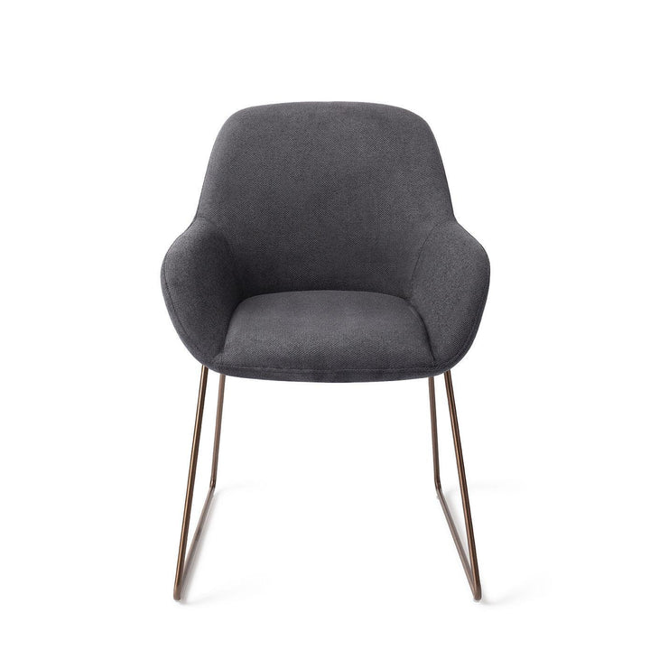 Kushi Eetkamerstoel - Black-Out, Slide Rose - {{ product.type }} - Kas20