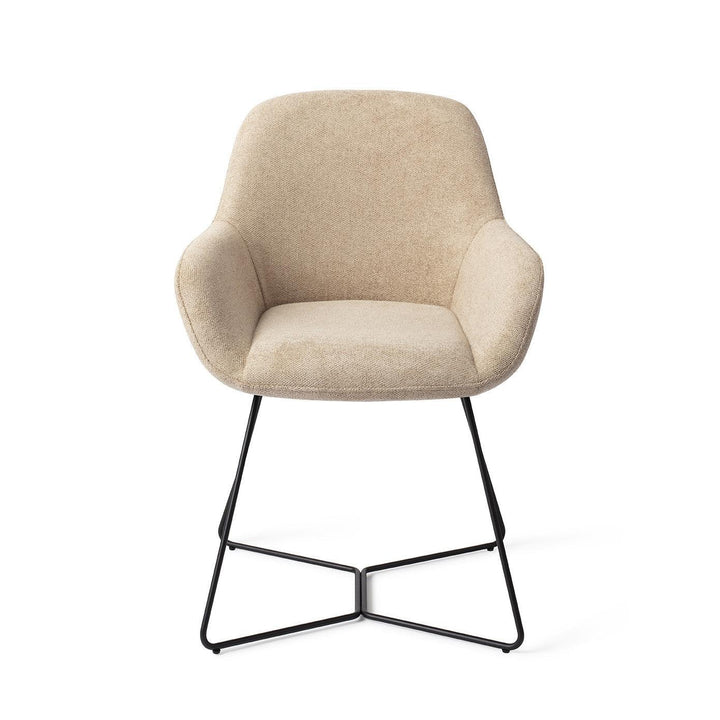 Kushi Eetkamerstoel - Desert Dunes, Beehive Black - {{ product.type }} - Kas20