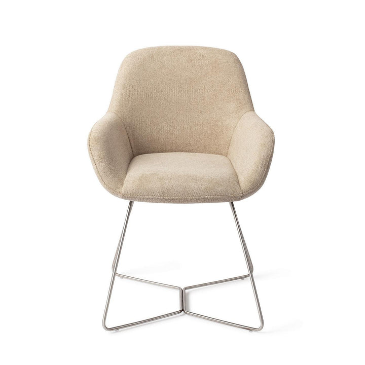 Kushi Eetkamerstoel - Desert Dunes, Beehive Steel - {{ product.type }} - Kas20