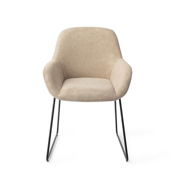 Kushi Eetkamerstoel - Desert Dunes, Slide Black - {{ product.type }} - Kas20