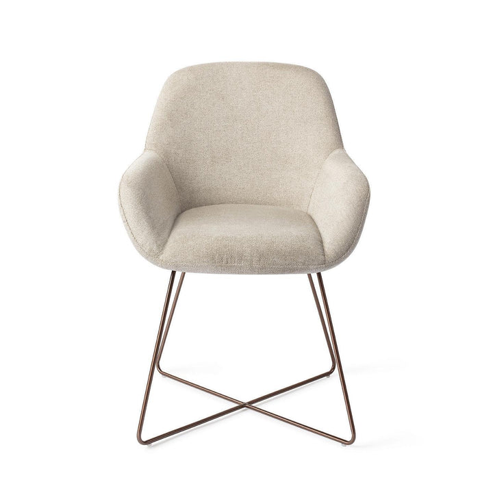 Kushi Eetkamerstoel - Ivory Ivy, Cross Rose - {{ product.type }} - Kas20