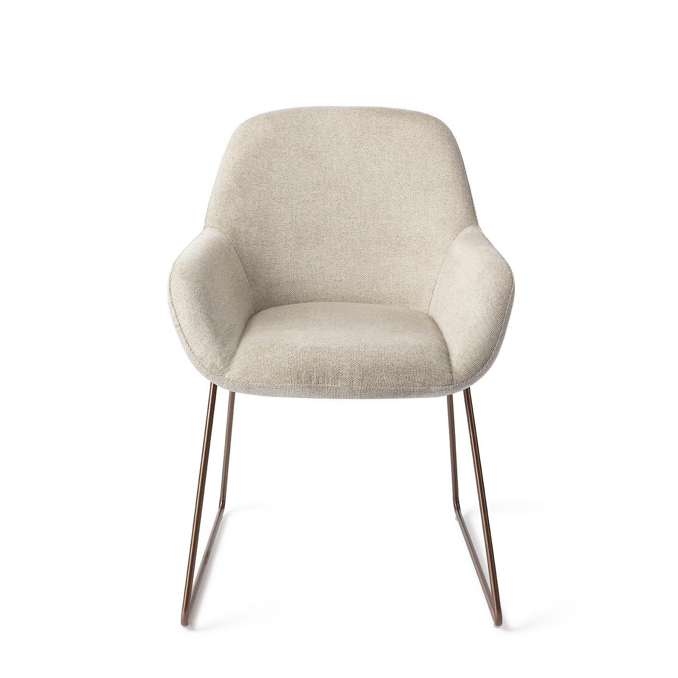 Kushi Eetkamerstoel - Ivory Ivy, Slide Rose - {{ product.type }} - Kas20
