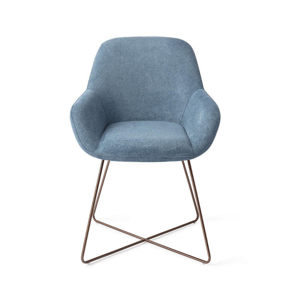 Kushi eetkamerstoel - Ocean Eyes, Cross Rose - {{ product.type }} - Kas20