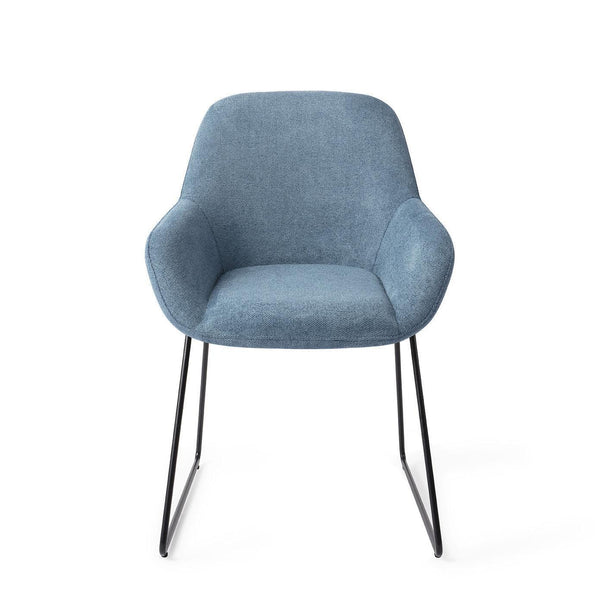 Kushi eetkamerstoel - Ocean Eyes, Slide Black - {{ product.type }} - Kas20