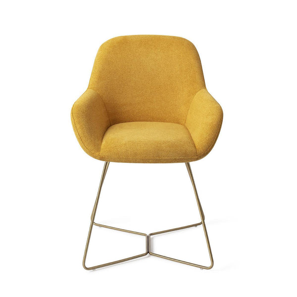 Kushi eetkamerstoel - Sweet Corn, Beehive Gold - {{ product.type }} - Kas20