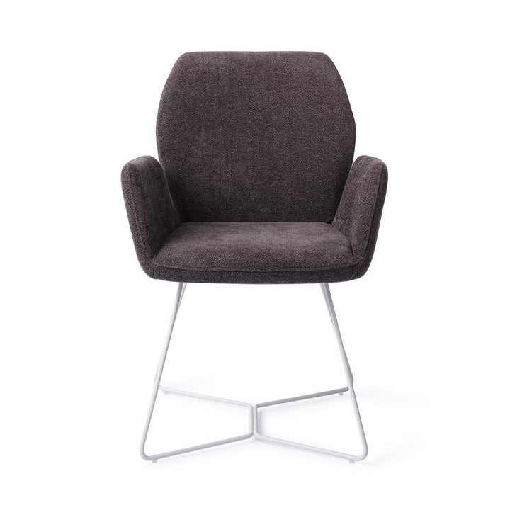 Misaki eetkamerstoel - Almost Black, Beehive White - {{ product.type }} - Kas20