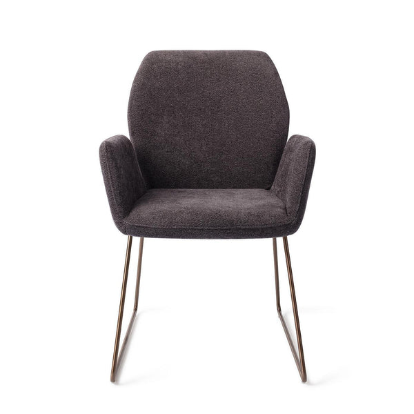 Misaki eetkamerstoel - Almost Black, Slide Rose - {{ product.type }} - Kas20
