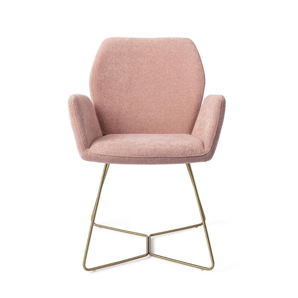 Misaki eetkamerstoel - Anemone, Beehive Gold - {{ product.type }} - Kas20