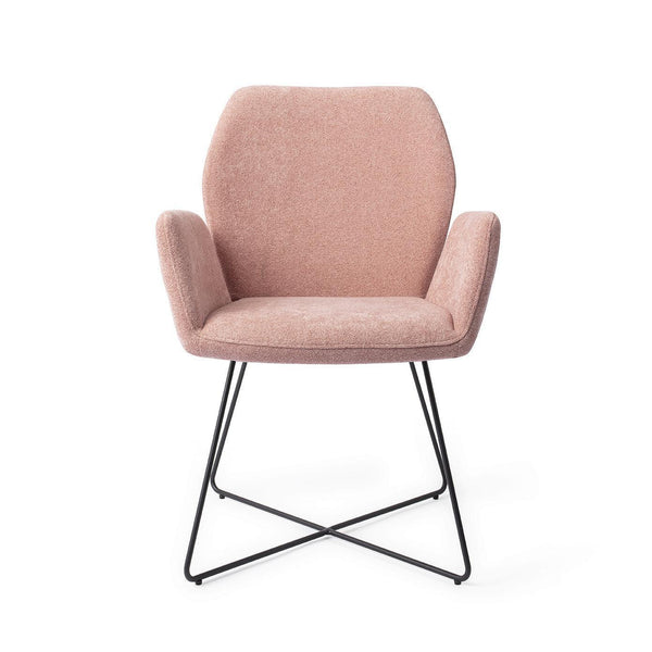 Misaki eetkamerstoel - Anemone, Cross Black - {{ product.type }} - Kas20
