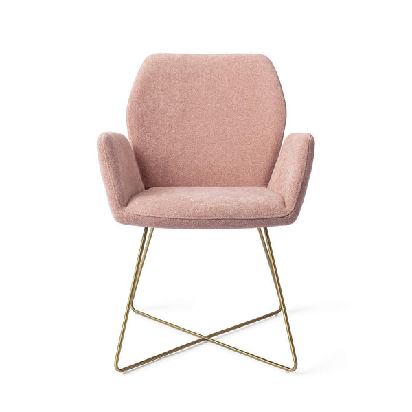 Misaki eetkamerstoel - Anemone, Cross Gold - {{ product.type }} - Kas20