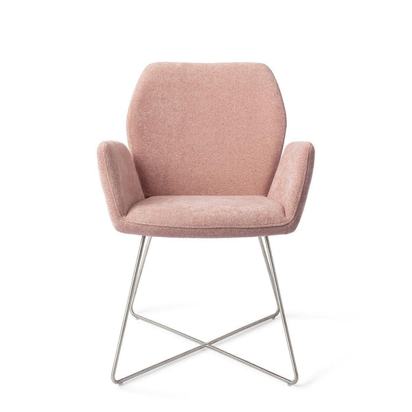 Misaki eetkamerstoel - Anemone, Cross Steel - {{ product.type }} - Kas20