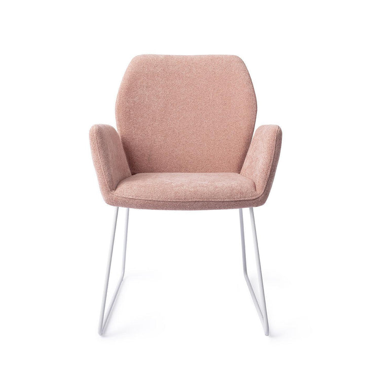 Misaki eetkamerstoel - Anemone, Slide White - {{ product.type }} - Kas20