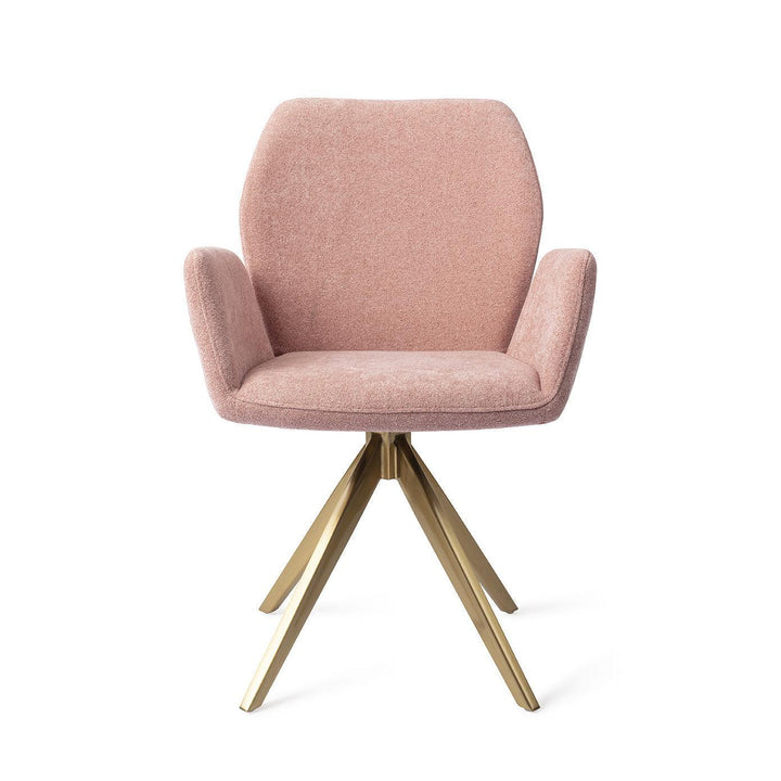 Misaki eetkamerstoel - Anemone, Turn Gold - {{ product.type }} - Kas20