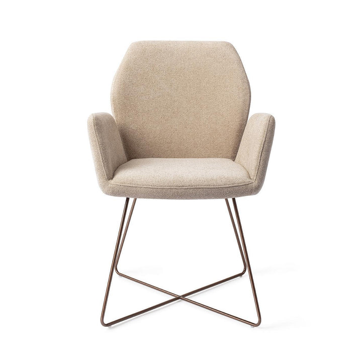 Misaki eetkamerstoel - Funky Fudge, Cross Rose - {{ product.type }} - Kas20