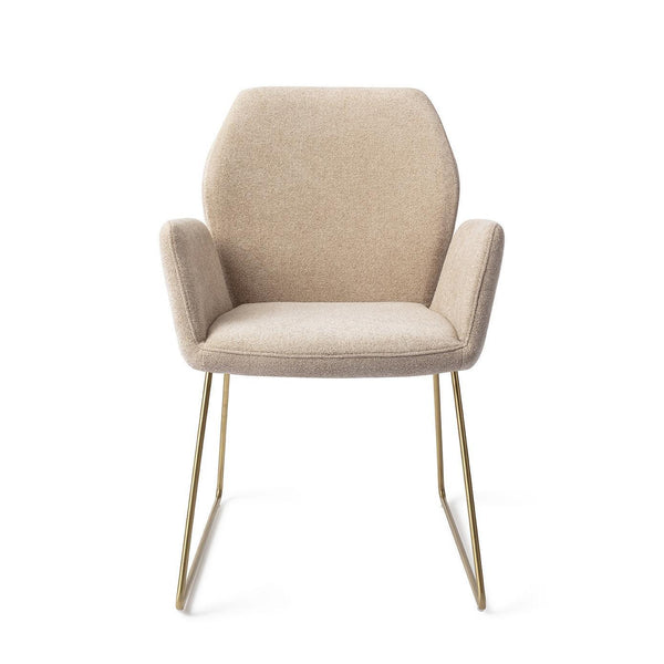 Misaki eetkamerstoel - Funky Fudge, Slide Gold - {{ product.type }} - Kas20