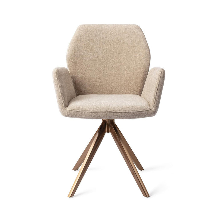Misaki eetkamerstoel - Funky Fudge, Turn Rose - {{ product.type }} - Kas20