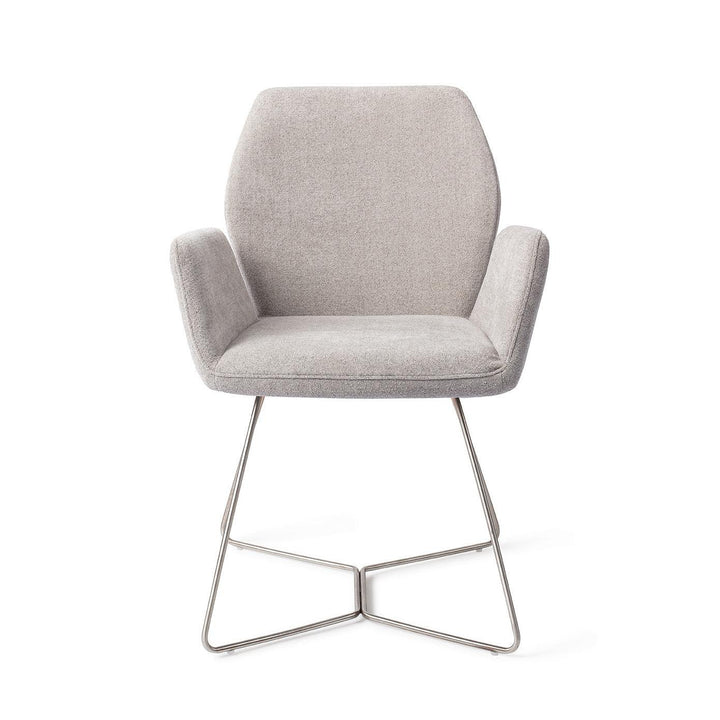 Misaki eetkamerstoel - Pretty Plaster, Beehive Steel - {{ product.type }} - Kas20