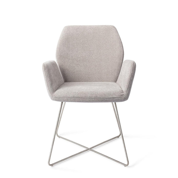 Misaki eetkamerstoel - Pretty Plaster, Cross Steel - {{ product.type }} - Kas20