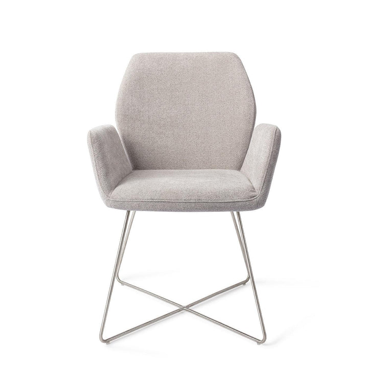 Misaki eetkamerstoel - Pretty Plaster, Cross Steel - {{ product.type }} - Kas20