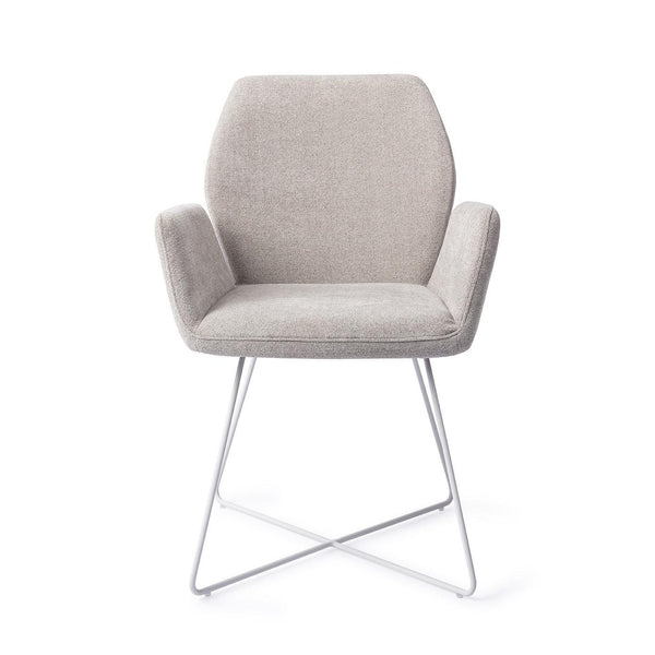 Misaki eetkamerstoel - Pretty Plaster, Cross White - {{ product.type }} - Kas20