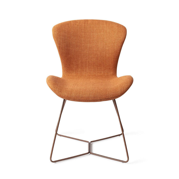 Moji Flax and Hay Eetkamerstoel - Beehive Rose - {{ product.type }} - Kas20
