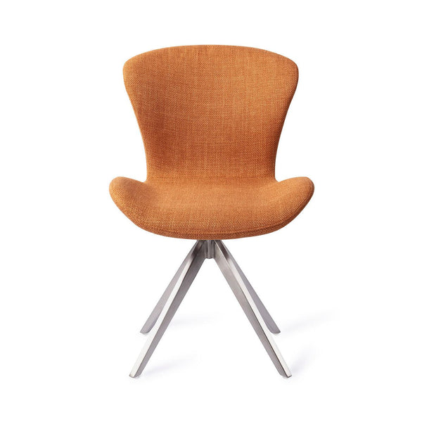 Moji Flax and Hay Eetkamerstoel - Turn Steel - {{ product.type }} - Kas20