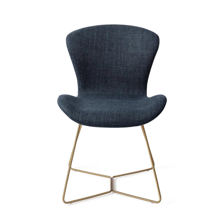 Moji Mystic Marine Eetkamerstoel - Beehive Gold - {{ product.type }} - Kas20