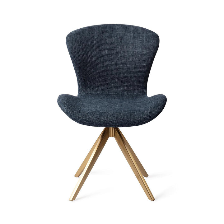 Moji Mystic Marine Eetkamerstoel - Turn Gold - {{ product.type }} - Kas20