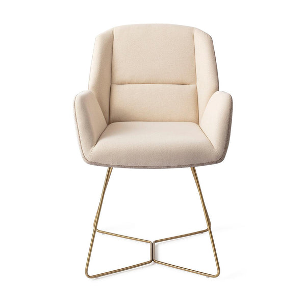 Myoko Sandy Hill Eetkamerstoel - Beehive Gold - {{ product.type }} - Kas20