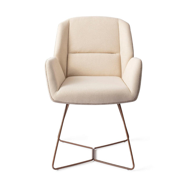 Myoko Sandy Hill Eetkamerstoel - Beehive Rose - {{ product.type }} - Kas20