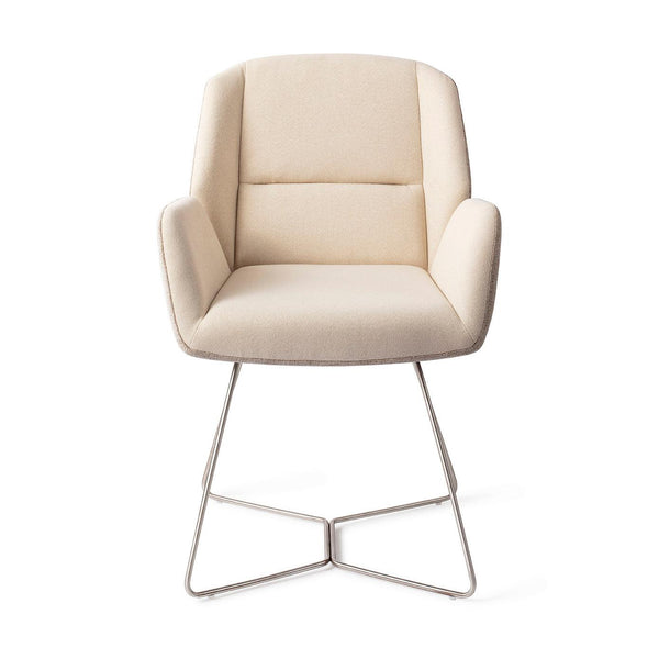 Myoko Sandy Hill Eetkamerstoel - Beehive Steel - {{ product.type }} - Kas20