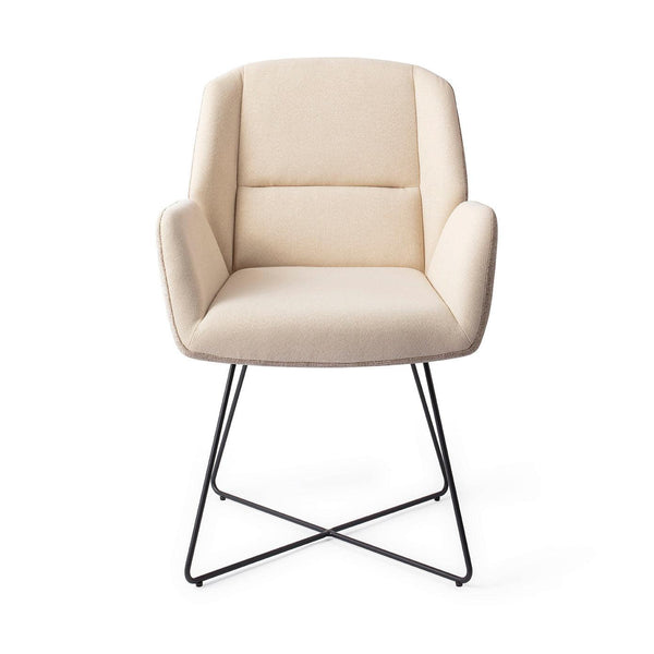 Myoko Sandy Hill Eetkamerstoel - Cross Black - {{ product.type }} - Kas20