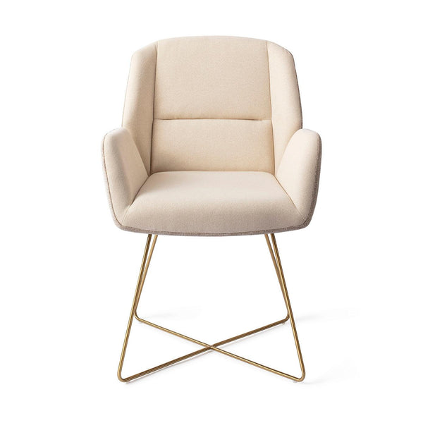 Myoko Sandy Hill Eetkamerstoel - Cross Gold - {{ product.type }} - Kas20