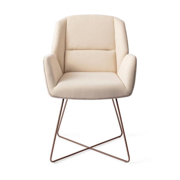 Myoko Sandy Hill Eetkamerstoel - Cross Rose - {{ product.type }} - Kas20