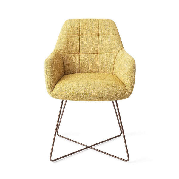 Noto eetkamerstoel - Bumble Bee, Cross Rose - {{ product.type }} - Kas20