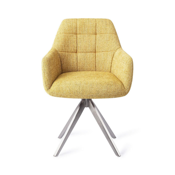 Noto eetkamerstoel - Bumble Bee, Turn Steel - {{ product.type }} - Kas20