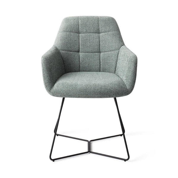 Noto eetkamerstoel - Real Teal, Beehive Black - {{ product.type }} - Kas20