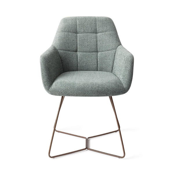 Noto eetkamerstoel - Real Teal, Beehive Rose - {{ product.type }} - Kas20