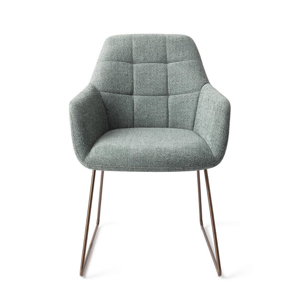 Noto eetkamerstoel - Real Teal, Slide Rose - {{ product.type }} - Kas20