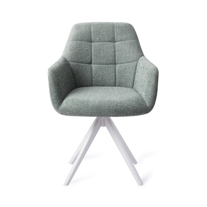 Noto eetkamerstoel - Real Teal, Turn White - {{ product.type }} - Kas20