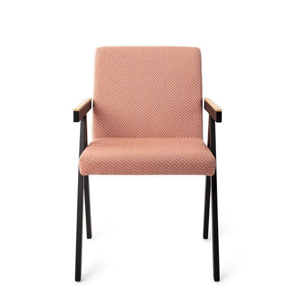 Omuta Eetkamerstoel - Mandarin Chevron - {{ product.type }} - Kas20