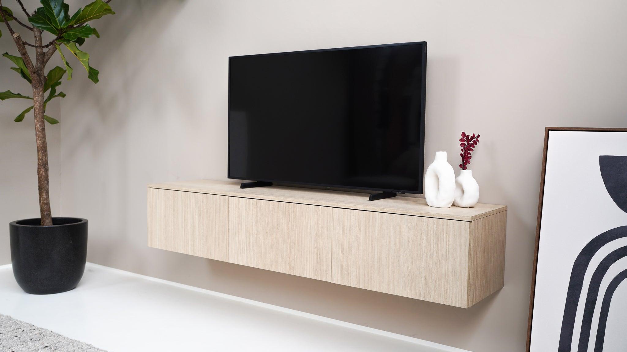 TV meubel - Eiken licht - 3 kleppen - {{ product.type }} - Kas20