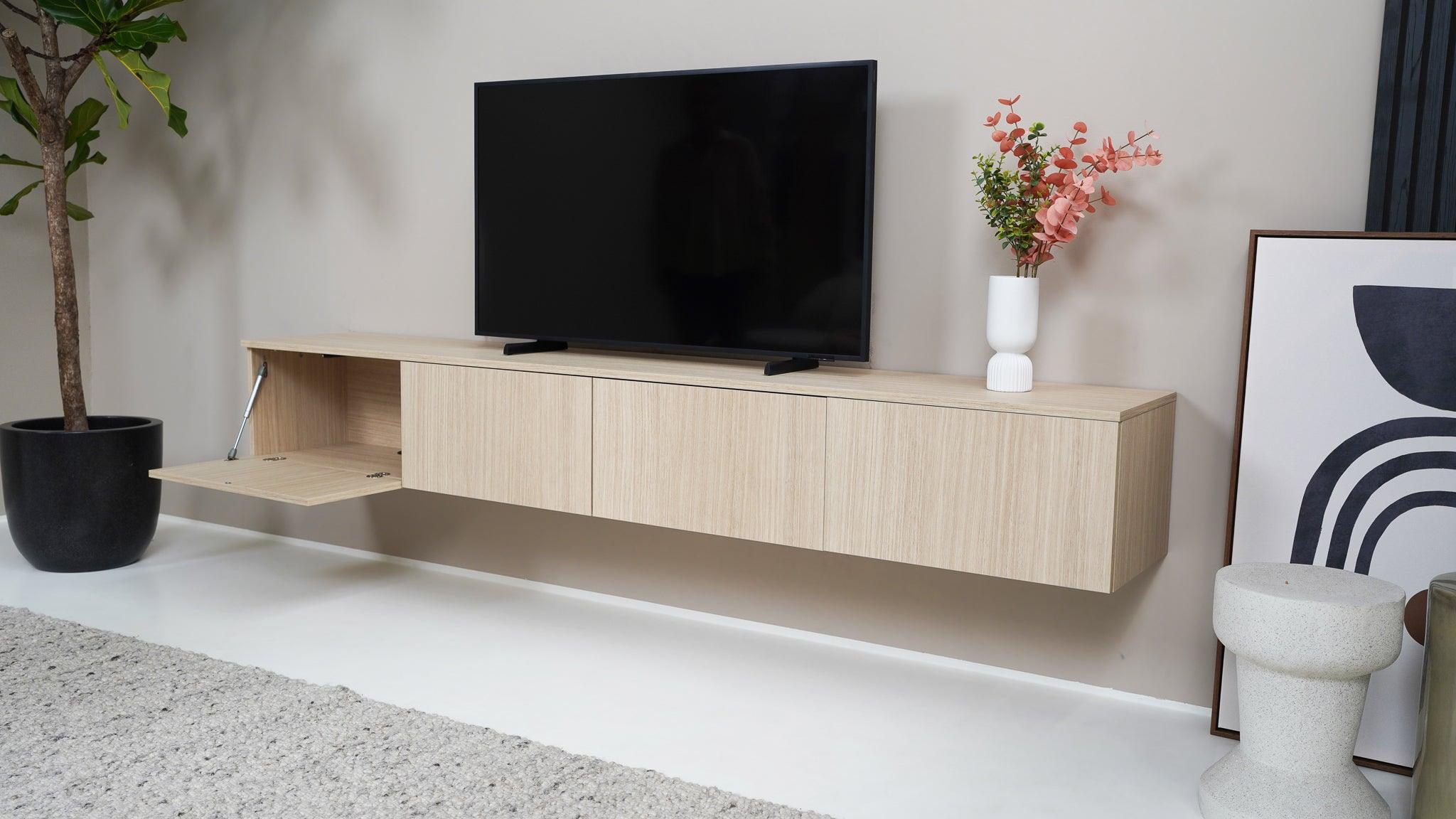 TV meubel - Eiken licht - 4 kleppen - {{ product.type }} - Kas20