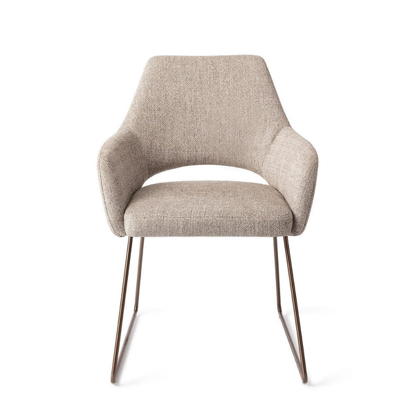 Yanai eetkamerstoel - Biscuit Beach, Slide Rose - {{ product.type }} - Kas20
